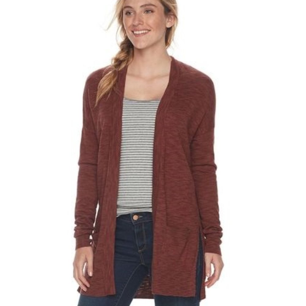 SONOMA Goods for Life Drop-Shoulder Cardigan